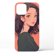 Anime Phone Case - Schönes Anime Girl