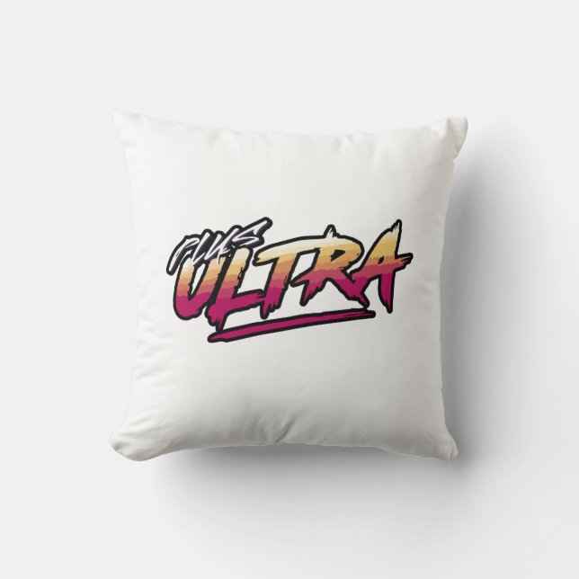 Anime Plus Ultra Kissen (Vorderseite)