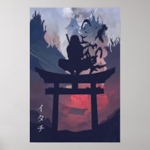Anime Poster Druck Minimalistischer Filmplakat