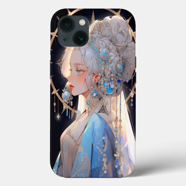 Anime Princess Fantasy Art Case-Mate iPhone Hülle (Rückseite)