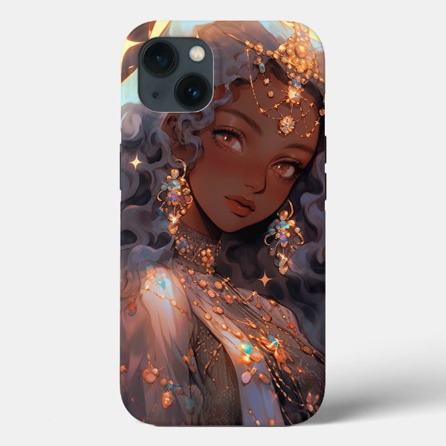 Anime Princess Fantasy Art Case-Mate iPhone Hülle (Rückseite)