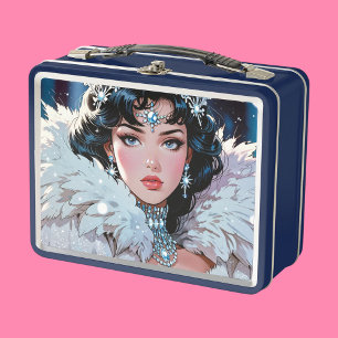 Anime Prinzessin Metall Brotdose