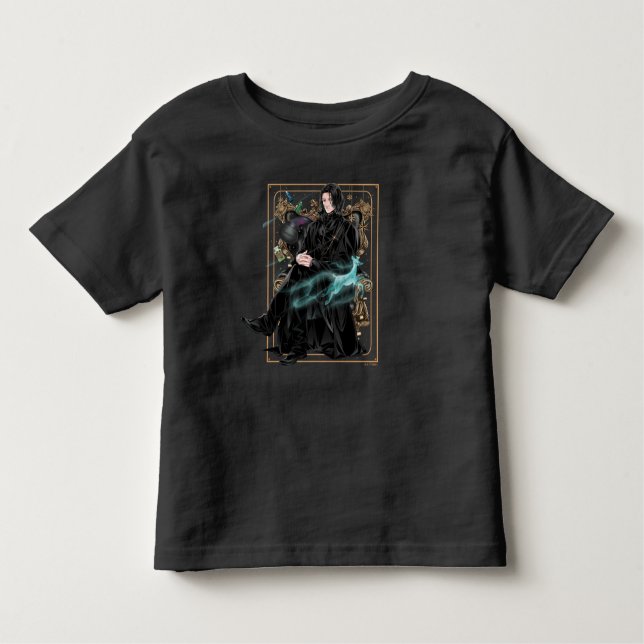 Anime Professor Severus Snape sitzt Kleinkind T-shirt (Vorderseite)