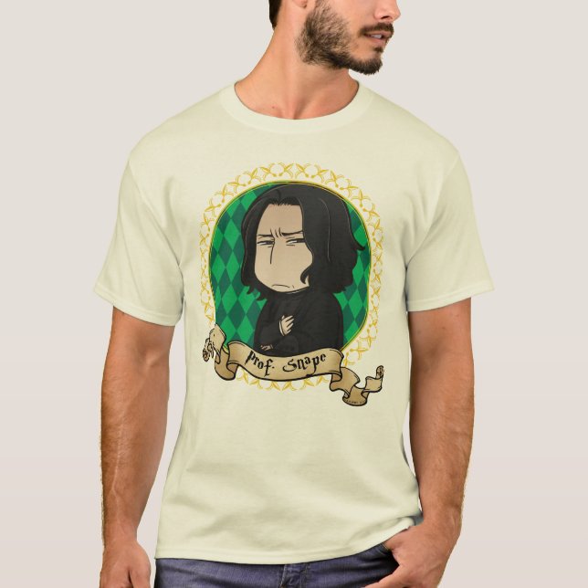 Anime Professor Snape Portrait T-Shirt (Vorderseite)