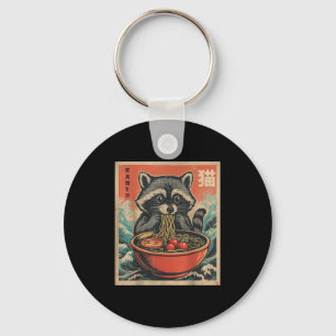 Anime Raccoon Ramen Japanisch Funny Kawaii Geschen Schlüsselanhänger