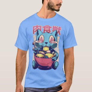 Anime Ramen Cats Lovers Geschenke Noodles Japan Ca T-Shirt