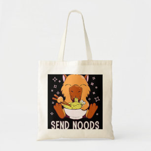Anime Ramen Lustig Sende Nudeln Liebe Kawaii Chibi Tragetasche