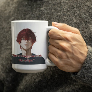Anime Red Hair Typ Kaffeetasse