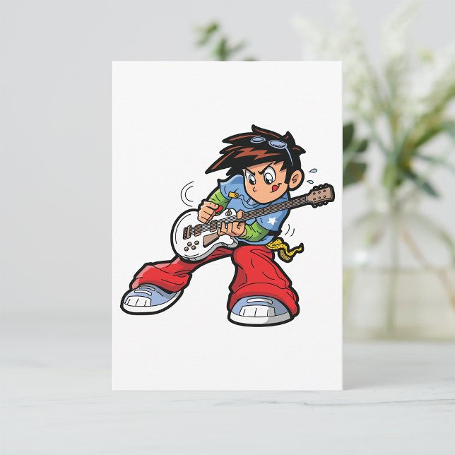 Anime Rock Star Einladungen (Von Creator hochgeladen)