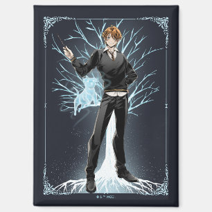 Anime Ron Weasleys Jack Russell Terrier Patronus Magnet