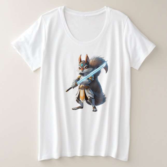 Anime Samurai Squirrel Warrier (Design devant)