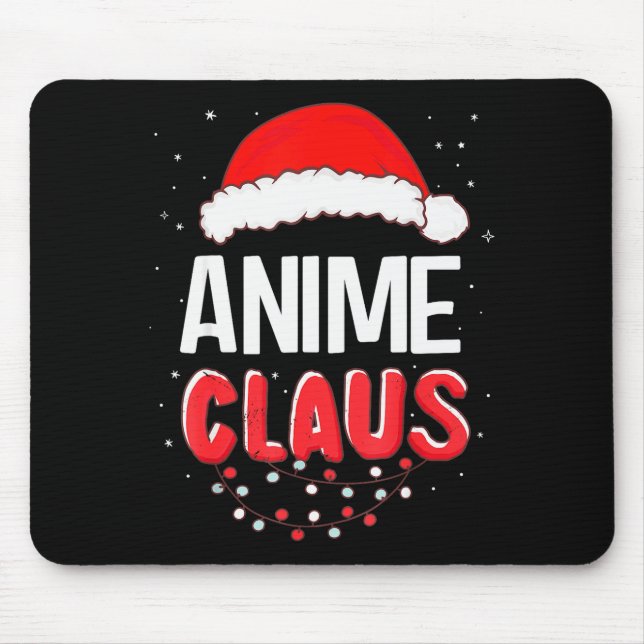 Anime Santa Claus Christmas Matching Costume  Mousepad (Vorne)