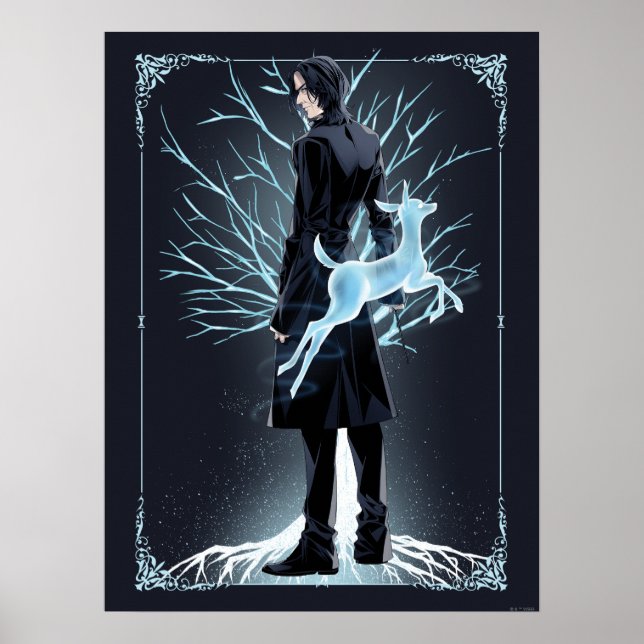 Anime Severus Snapes Doe Patronus Poster (Vorne)