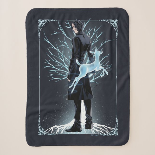Anime Severus Snapes Doe Patronus Sherpadecke (Vorderseite)