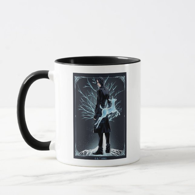Anime Severus Snapes Doe Patronus Tasse (Links)