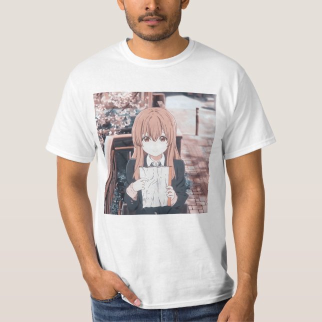 Anime Shouko Nishimiya T-Shirt (Vorderseite)
