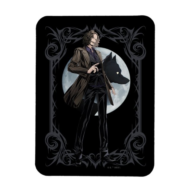Anime Sirius Black Animagus Magnet (Vertikal)