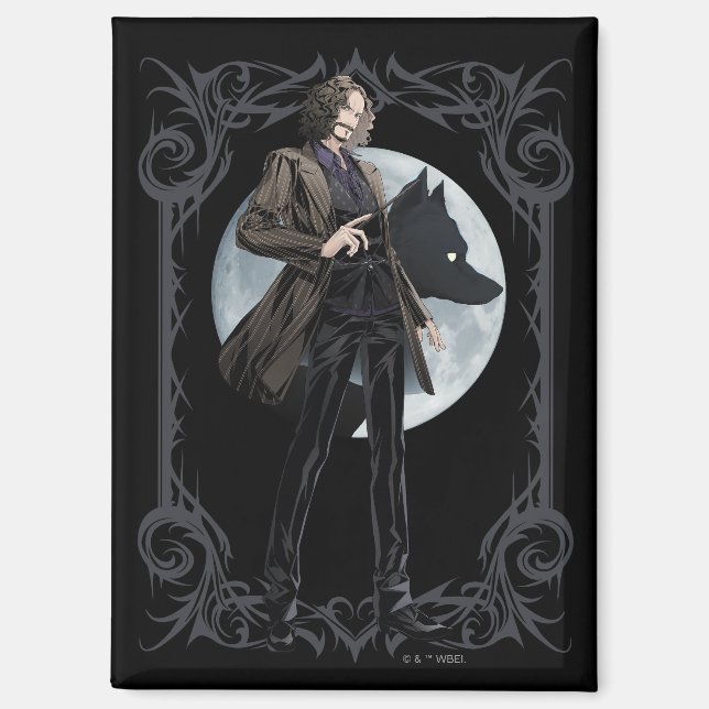 Anime Sirius Black Animagus Magnet (Vorderseite)