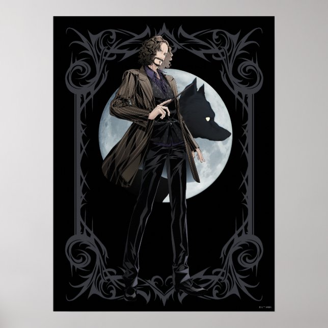 Anime Sirius Black Animagus Poster (Vorne)