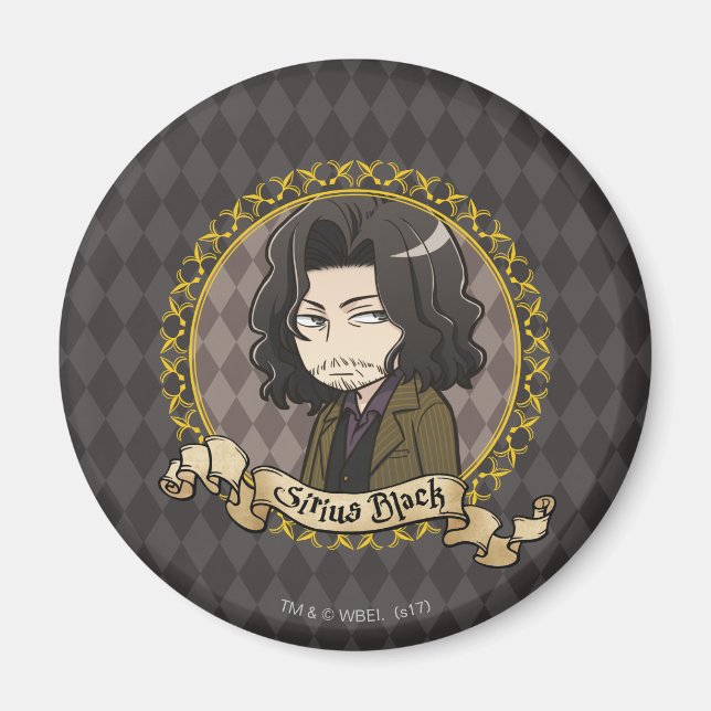 Anime Sirius Black Magnet (Vorne)