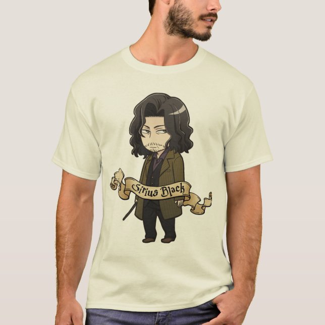 Anime Sirius Black T-Shirt (Vorderseite)