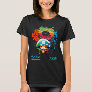 Anime Slang Japanischer Ausdruck Street Style Mode T-Shirt