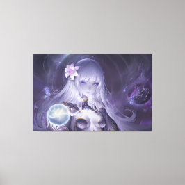 Anime Sorceres Leinwanddruck