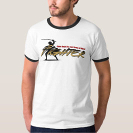 Anime Style Fighter | Men's Ringer T-Shirt