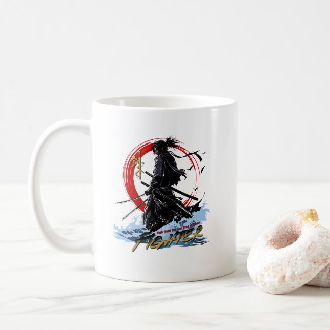 Anime Style Fighter | Tasse classique 11# (Avec donut)