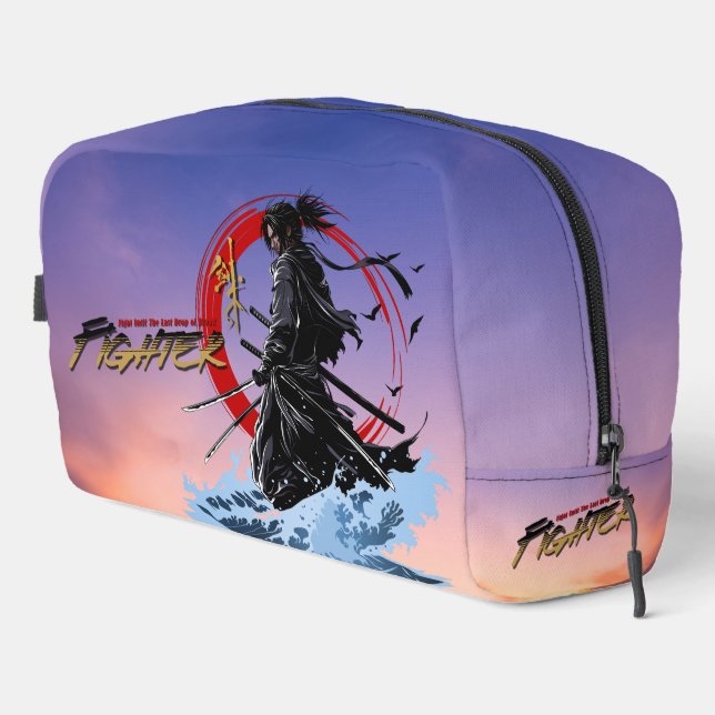 Anime Style Fighter |  Waschbeutel (Rechte Ecke)