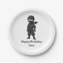Anime Style Ninja Warrior Boys Birthday Party