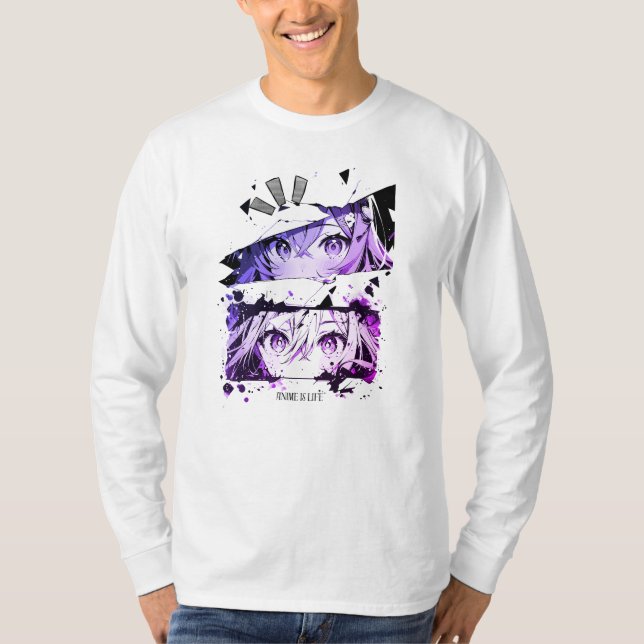 Anime Style T - Shirt (Vorderseite)