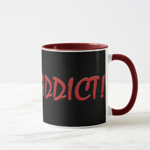 Anime-Süchtig-Witz-Tassen Tasse