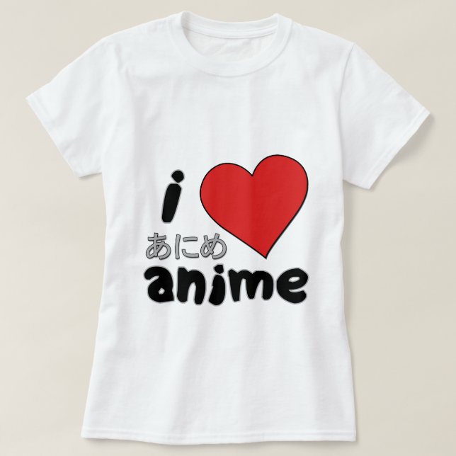 Anime T-Shirt (Design vorne)