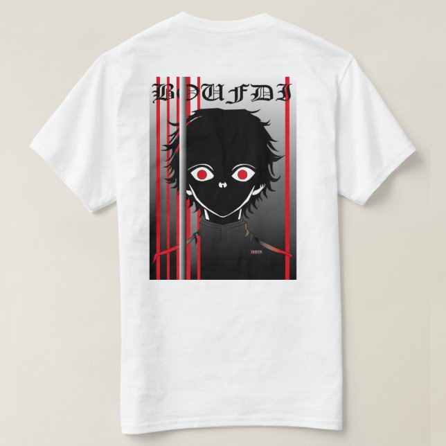 Anime T-Shirt (Design Rückseite)