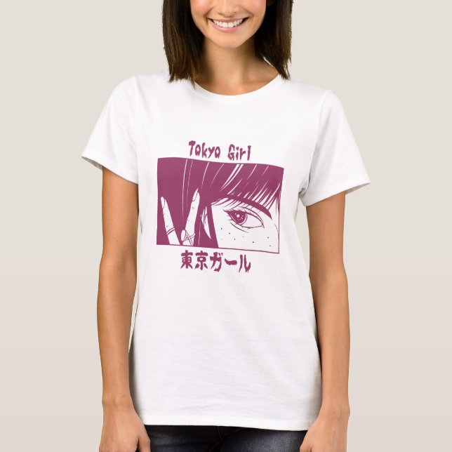 Anime T-Shirt (Vorderseite)