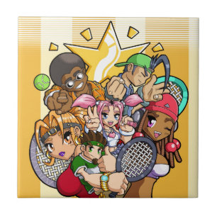 Anime Tennis Characters Fliese