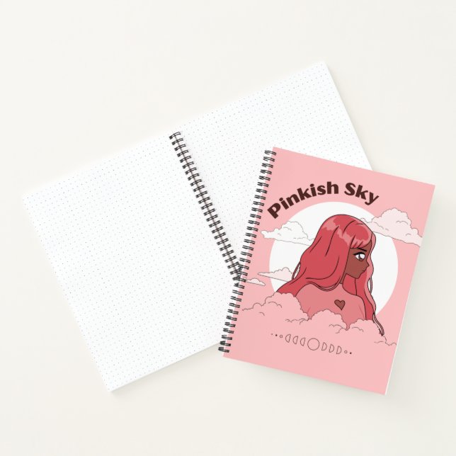 Anime-Themed Notizbuch (Innenseite)
