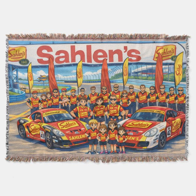 Anime throw blanket decke (Vorderseite)