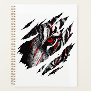 Anime-Tigeraugen durch Kratzer Planer