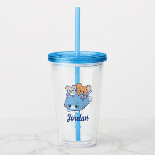 Anime Tom, Jerry und Tuffy Acryltrinkbecher