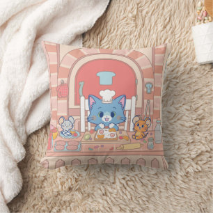 Anime Tom, Jerry und Tuffy Bakery Kissen