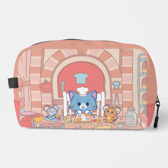 Anime Tom, Jerry und Tuffy Bakery Waschbeutel (Vorderseite)