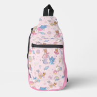 Anime Tom, Jerry und Tuffy Candyland Pattern