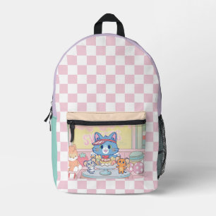 Anime Tom, Jerry und Tuffy Dessert Parlor Bedruckter Rucksack