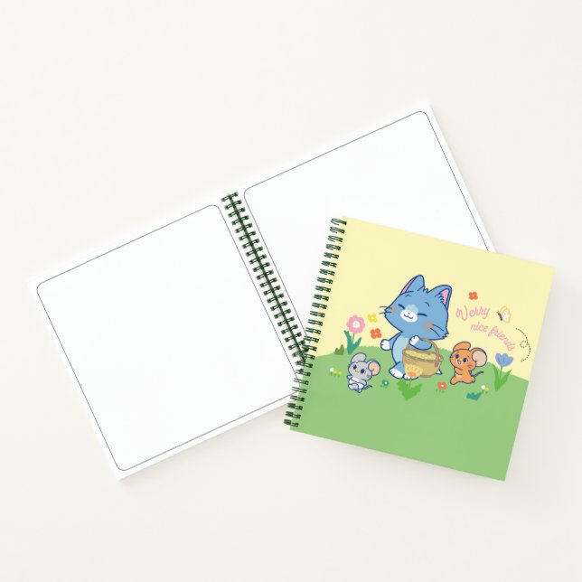 Anime Tom, Jerry und Tuffy Picnic Notizbuch (Innenseite)