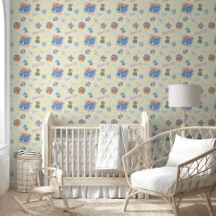 Anime Tom, Jerry und Tuffy Playtime Pattern Tapete
