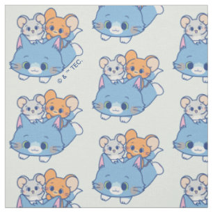 Anime Tom, Jerry und Tuffy Stoff