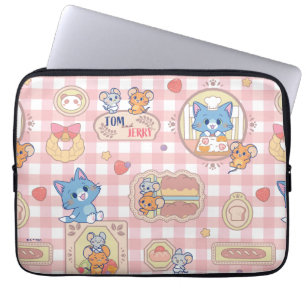 Anime Tom und Jerry Bakery Pattern Laptopschutzhülle