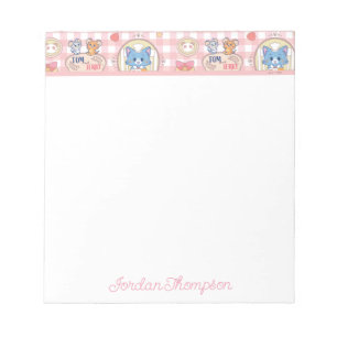 Anime Tom und Jerry Bakery Pattern Notizblock